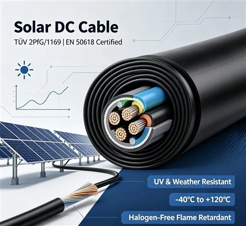 停電や火災のリスクを回避するために、太陽光発電システムに適したソーラー DC ケーブルを選択するにはどうすればよいですか?